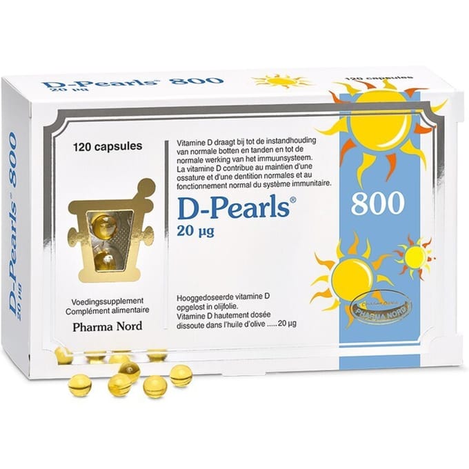 Pharma Nord D-Pearls 800 IU 120 Capsules