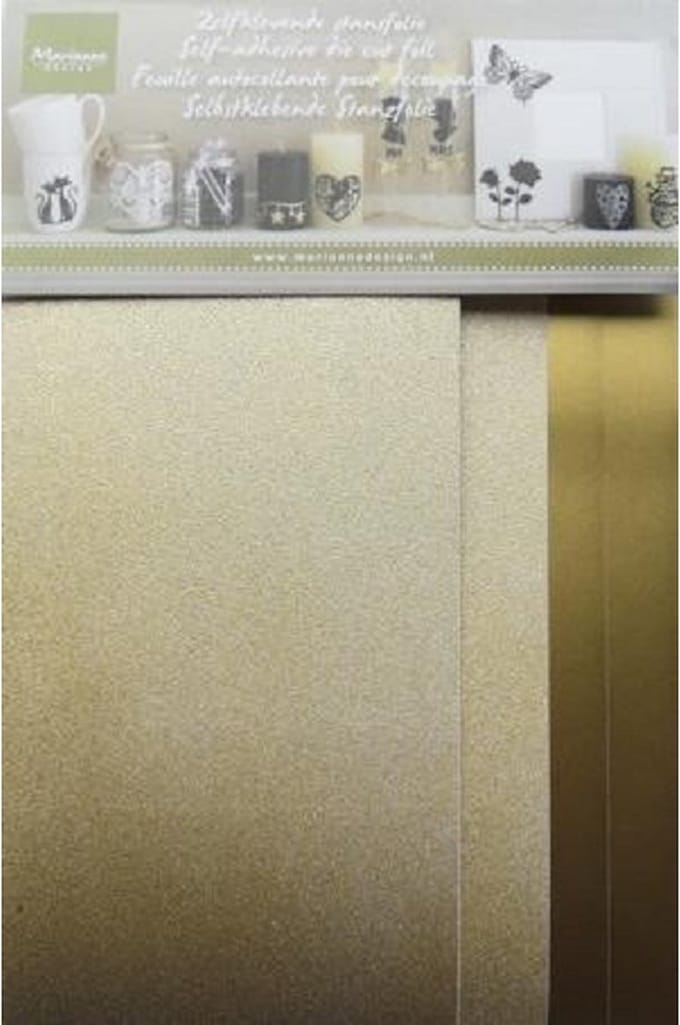 Marianne Design - Zelfklevend stansfolie: goud - ST4401