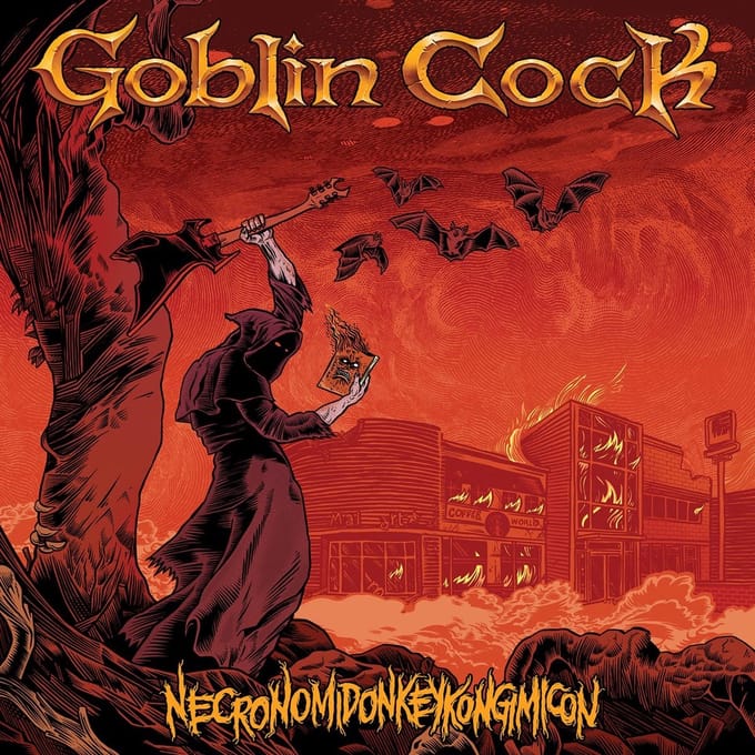 Goblin Cock - Necronomidonkeykongimicon (LP) (Coloured Vinyl)