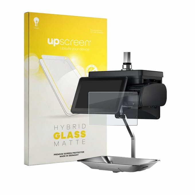 upscreen - Screenprotector voor Bizerba Q1 expert 400 12.1" - Folie Beschermfolie Beschermglas matte