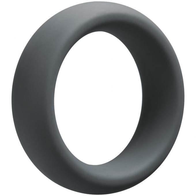Doc Johnson - Siliconen Cockring Slate - 45 mm