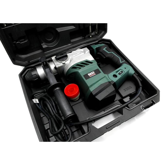 Slaghamer met SDS PLUS boren en beitels, 2200 W