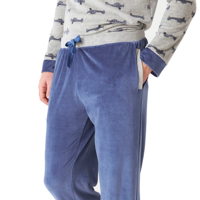Herenpyjama met lange mouwen JJBDP5300