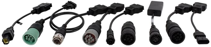 Jaltest Link V9 Serie - Diagnostische Kabelaansluiting - 8 Stuks - AGV