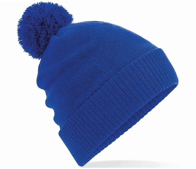 Muts met een binnenste pompon van polarstof Beechfield