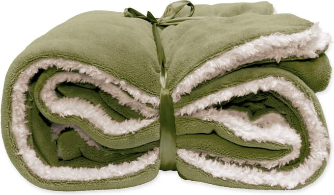 Unique Living - Plaid Lars Tea Green -150x200cm