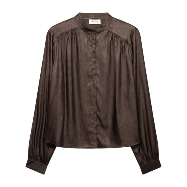 AAIKO Liv Pes 516 Dames - Jurken - Bruin - Maat M