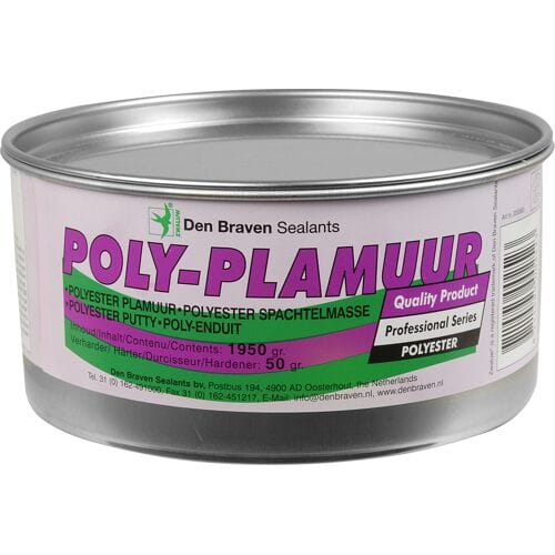 Den Braven Zwaluw Polyplamuur 200 gr - 2 componenten plamuur