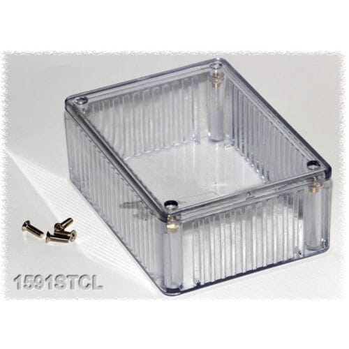 Hammond Electronics 1591STRD Universele behuizing 110 x 82 x 44 Polycarbonaat Rood 1 stuk(s)