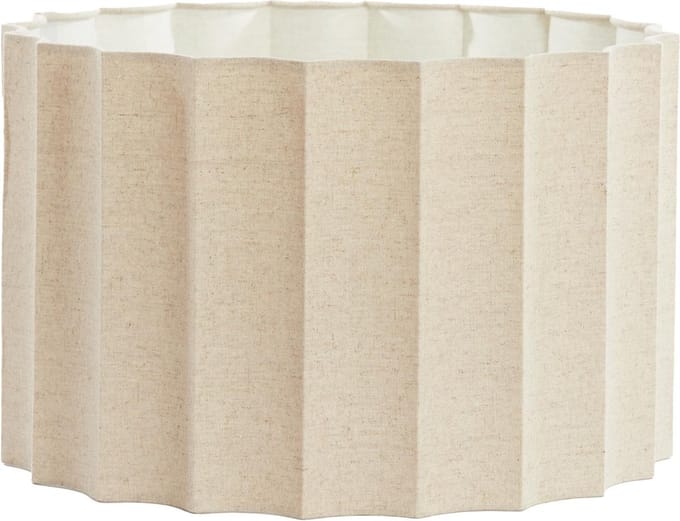 Light & Living Cilinder lampenkap Disli - Crème - Ø40cm - Modern