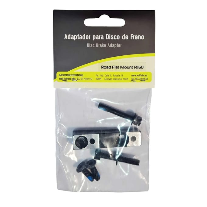 Adapter schijfrem achter Krayton Flat PM 160R