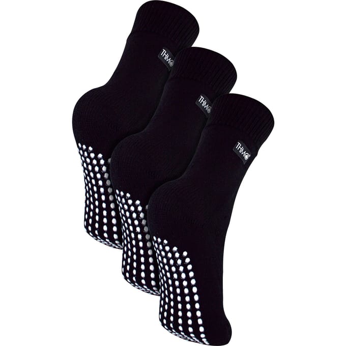 1 Pack Kinderen Binnen Thermo Slippersokken met Grip