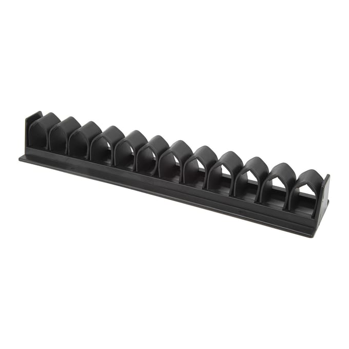 Porte-cravache en plastique pour cheval, support mural pour écuries, noir black