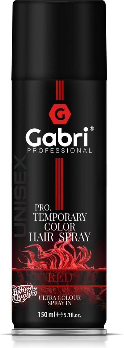 Gabri Hair Color Spray Red 150ml