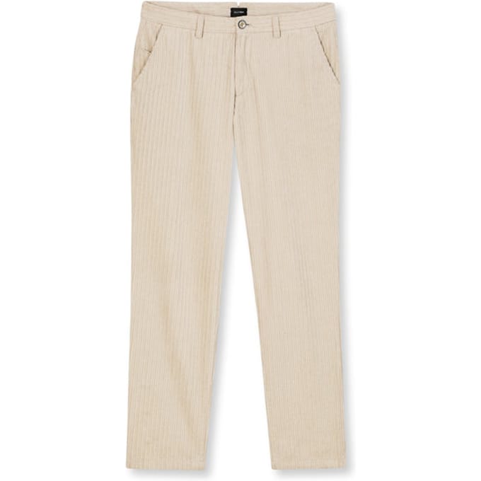OLYMP Chino, Tapered Fit, Gebroken Wit