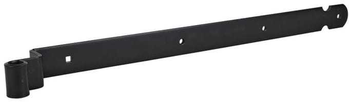 Duimheng - Tbv 16 mm duim - 65 cm - Met bocht - Zwart