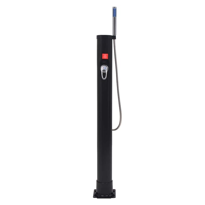 vidaXL - Solar - douche - 8 - L - PVC - staal