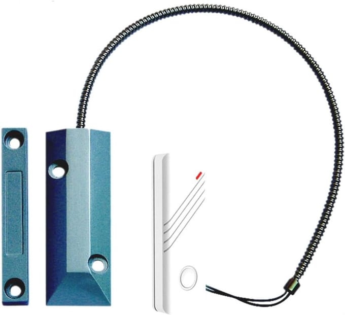 Draadloze Deur Sensor - Kantel Schuif - Beveiliging Huis - Metalen Aansluiting - 7.9 x 1 x 3 cm - Wit