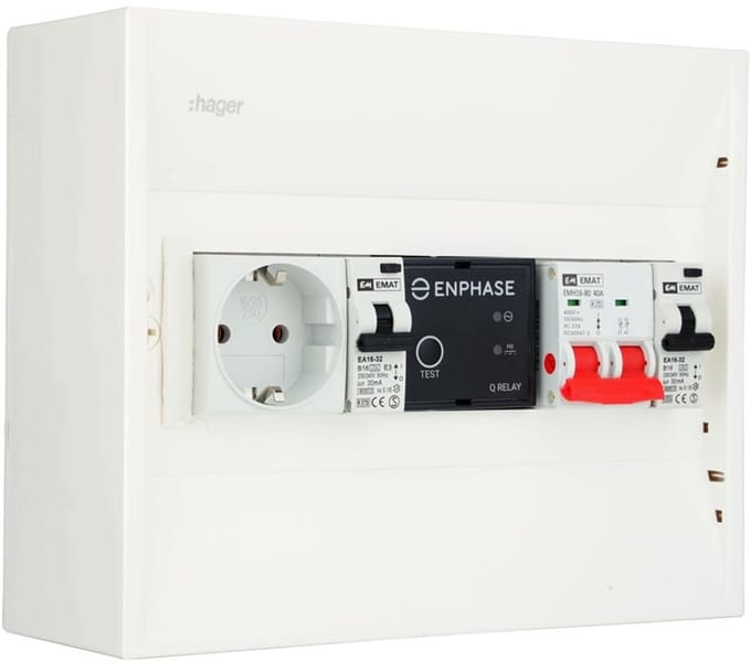 EMAT PV-verdeler type A1 met Enphase relais 1-fase (85017013)
