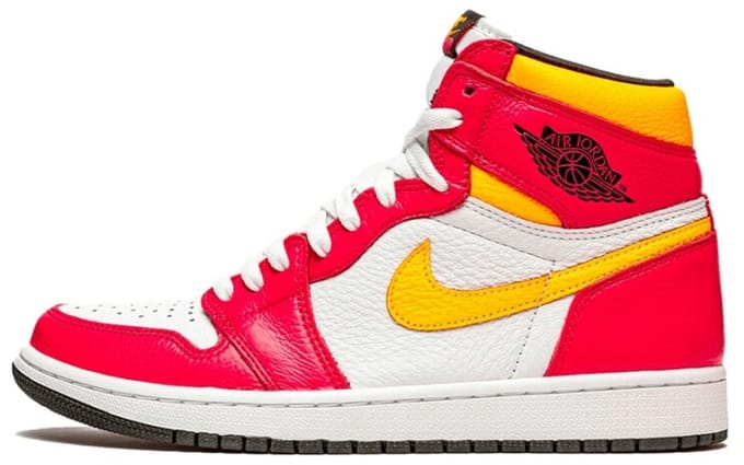 Jordan 1 Retro High OG Light Fusion Red - Maat 46