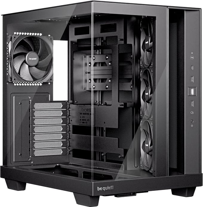 be quiet! LIGHT BASE 500 - Case - Miditower - Zwart