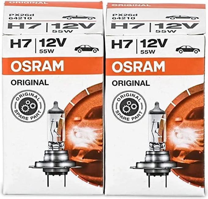 Osram Classic Line - H7 Autolamp - 2 stuks - 12V 55W