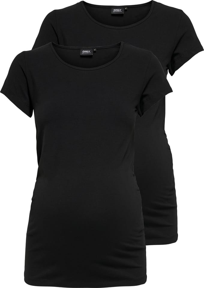 ONLY MATERNITY T-shirts OLMLOVELY 2-pack T-shirts