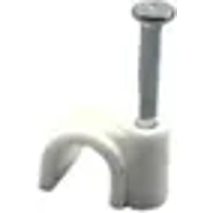 Sencys Kabelclip Voor Rond Snoer 4mm Plastic Per 25
