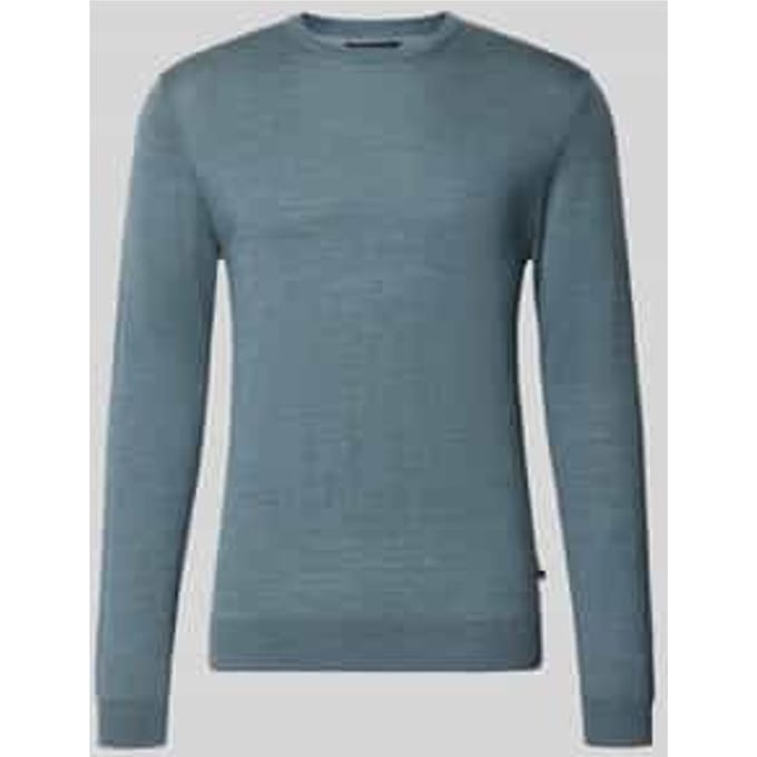 Gebreide pullover met geribde boorden model 'Margrate'