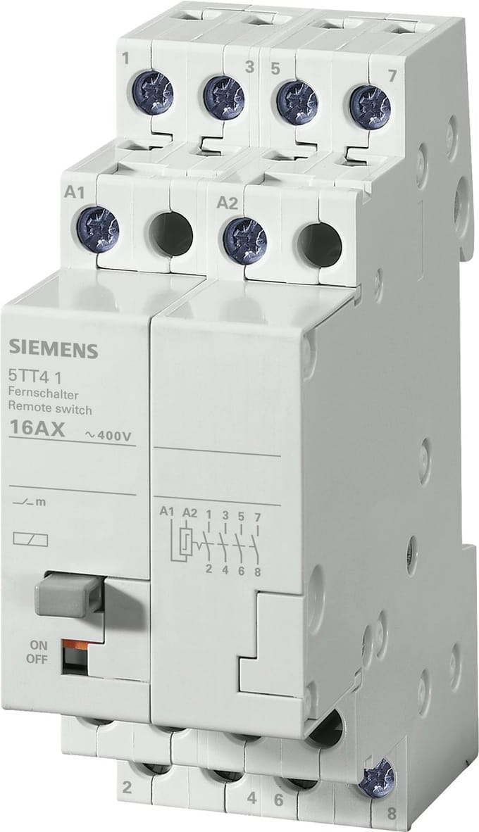 Siemens Remote Schakelaar 4s ac230v 16a 5tt4104-0