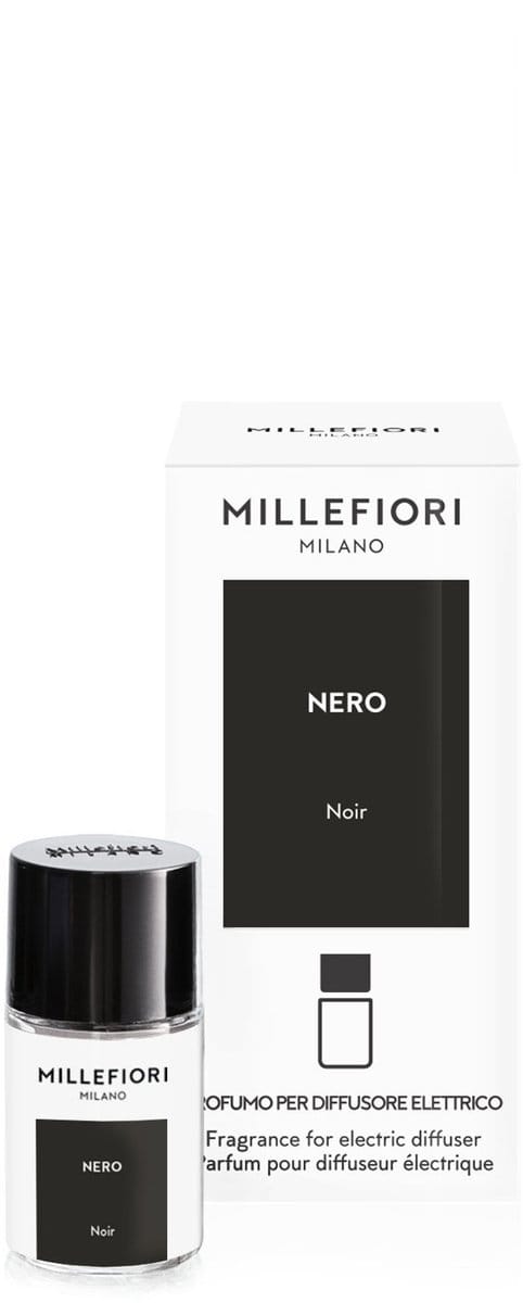 Navulling Electric Diffuser Millefiori Milano Nero