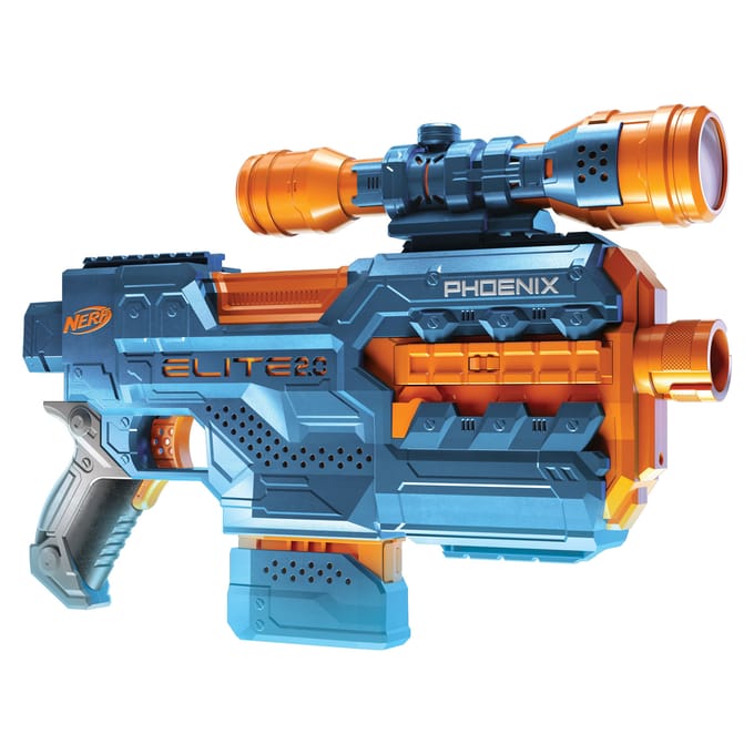 Hasbro Nerf Elite 2.0 Phoenix CS 6 (blauw, kunststof, 8 - 10 jaar)