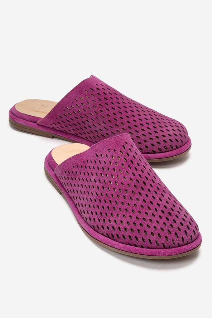 Melara Leren Instap Mule