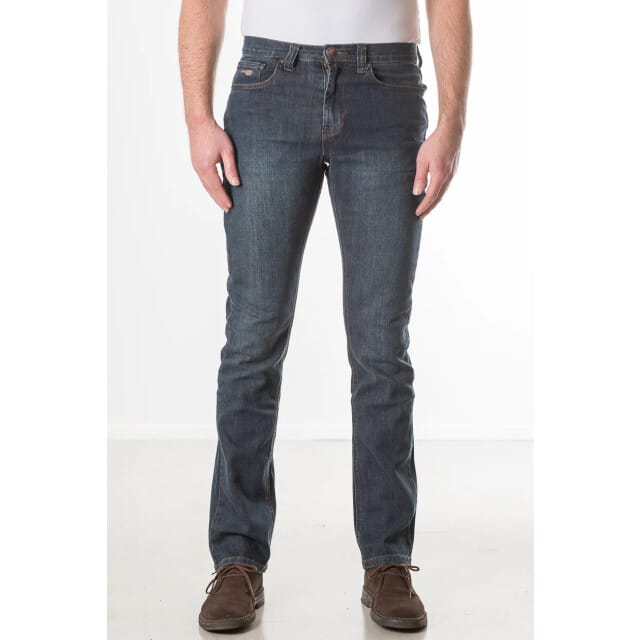 New Star NOS Jacksonville Stretch Denim Dark Used Jeans Heren