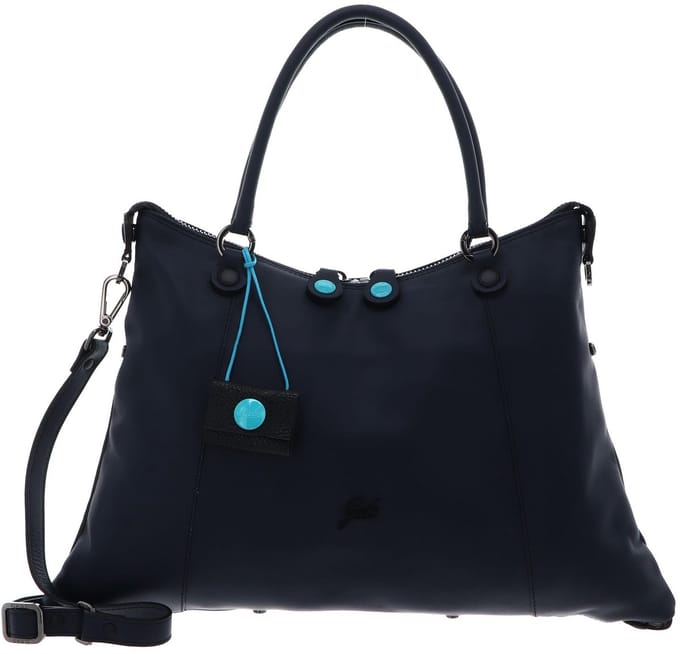 Gabs Leren handtas schoudertas Thamara Hand Bag Inchiostro Blu donkerblauw