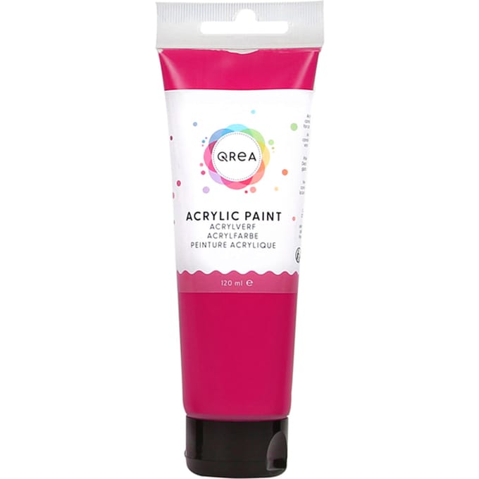 Acrylverf Qrea 120 ml magenta