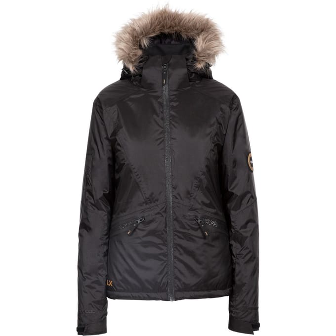 Trespass Dames/dames Meredith DLX ski-jasje (Zwart)