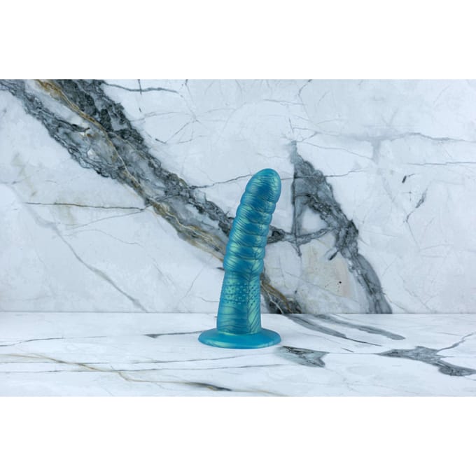 Ylva &amp; Dite | Handmade Blue Anal Dildo with Suction Cup | Aria
