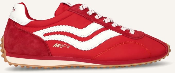 MRP Cartagena Sneakers - Textiel - Dames - Rood - Maat 41
