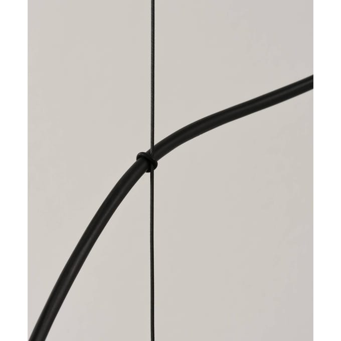 Milan Iluminación Milan Wire hanglamp Ø 24 cm koper metallic