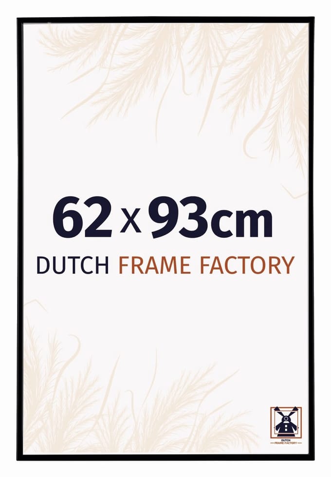 Fotolijst 62x93 cm - Kunststof - Zwart Mat - Easy