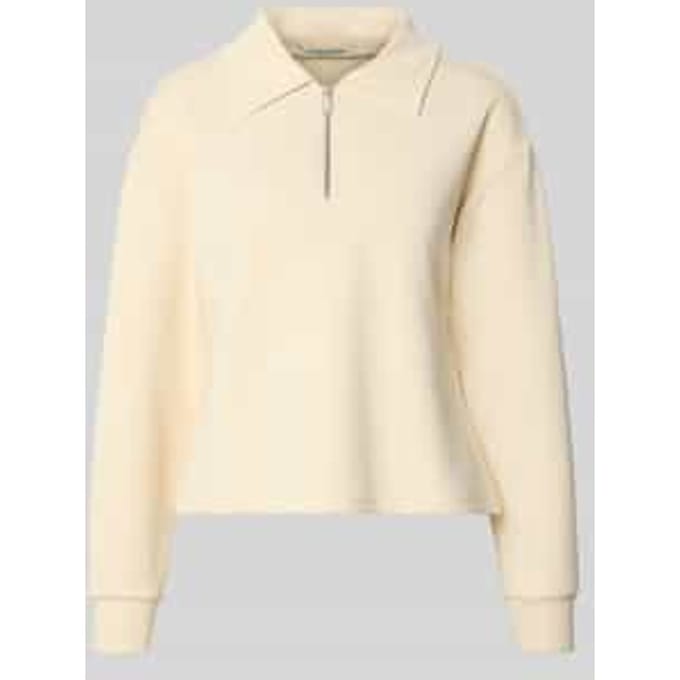 sweatshirt met ritssluiting