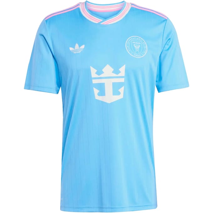 Adidas Miami Truien/Replica's Heren - Blauw - Maat XL - Poly Mesh
