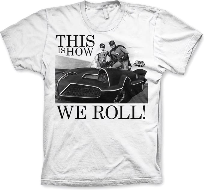 DC Comics Batman Heren Tshirt -S- This Is How We Roll Wit