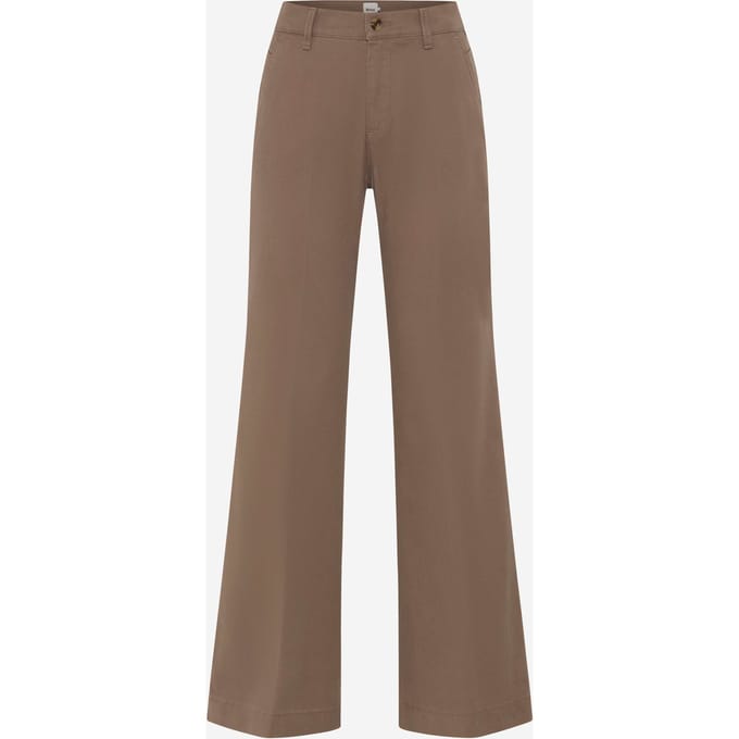 Brax Dames Jeans  Style MAINE WARM GREIGE, lichtbruin, maat 48L