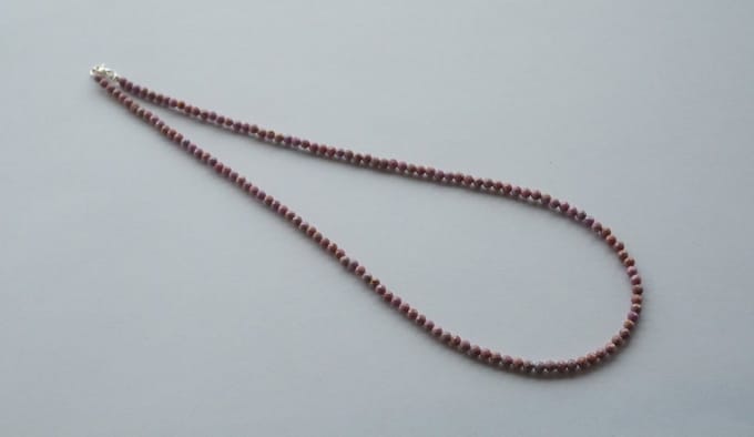 Gefacetteerd Phosphosideriet collier