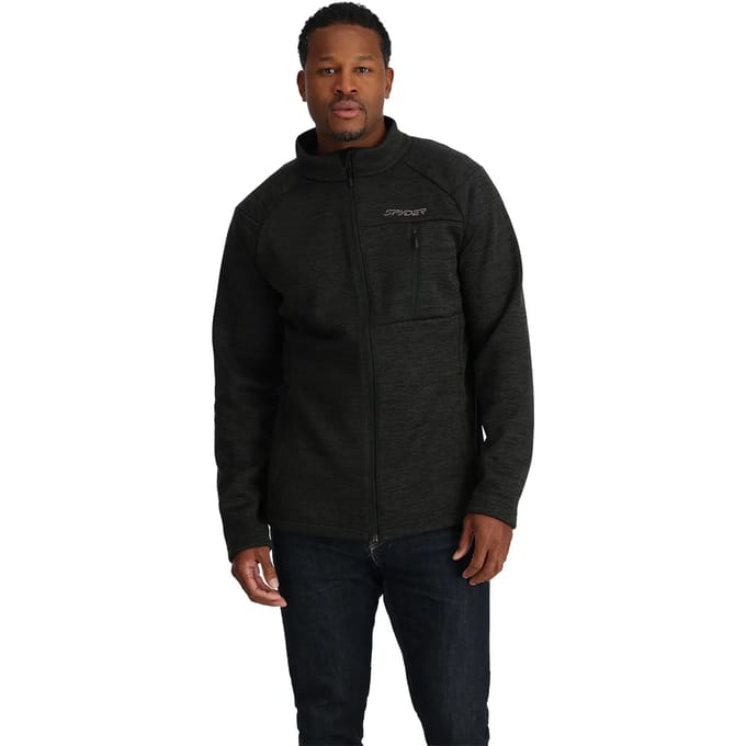 Spyder Encore Fleece Met Volledige Rits Zwart S Man