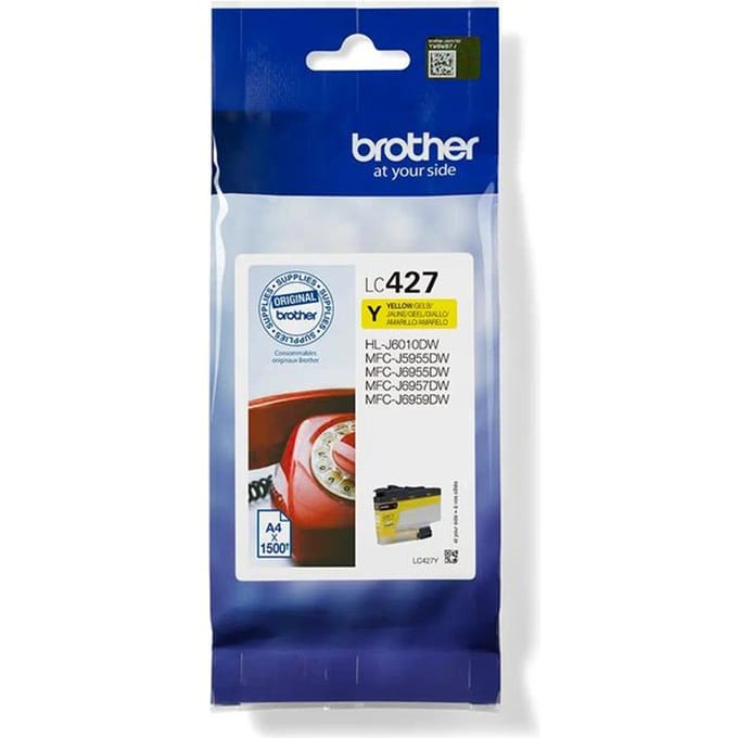 Brother Inktcartridge Brother LC427Y - Gelb - original - Tinte Origineel Geel LC427Y