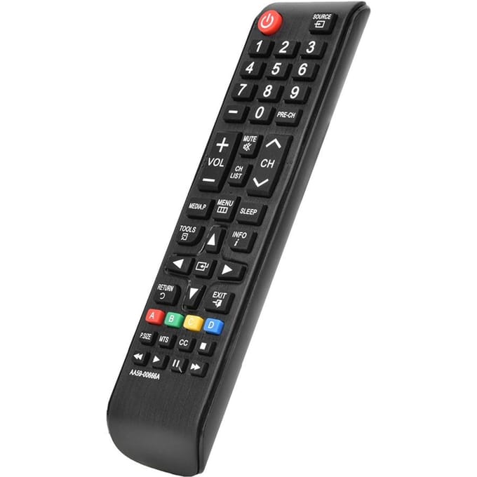 Télécommande Smart TV pour Samsung AA59-00666A (H32B, H40B, H46B, PN64E533D2F) black