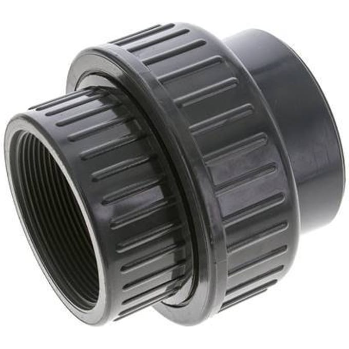 PVC Lijmmof Binnendraad Rp 2-1/2'' EPDM
